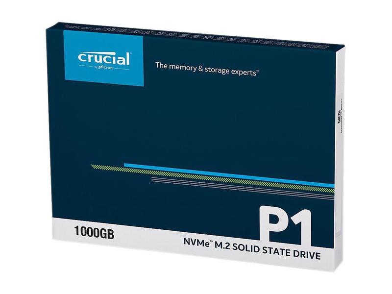 SSD 1TB Crucial P1 1TB 3D NAND M.2 PCIe Gen 3.0 x4 NVMe 1.3
